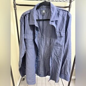 Rock & Republic Men's Denim Blue Shirt Jacket